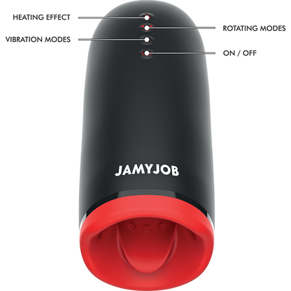 Jamyjob Spin-X Heating And Rotation Masturbator | Niks.fi verkkokauppa