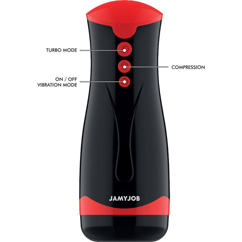 Jamyjob Jango Compression And Vibration Masturbator | Niks.fi verkkokauppa