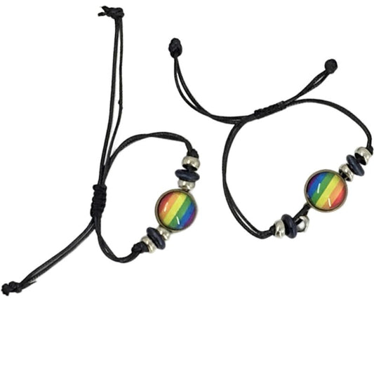 Pride Lgbt Flag Central Circle Bracelet | Niks.fi verkkokauppa