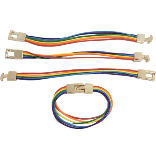 Pride Lgbt Flag Rope Bracelet | Niks.fi verkkokauppa