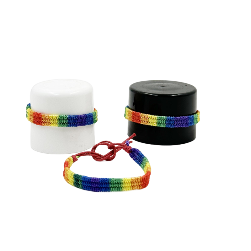 Pride Lgtb Flag Thread Bracelet | Niks.fi verkkokauppa