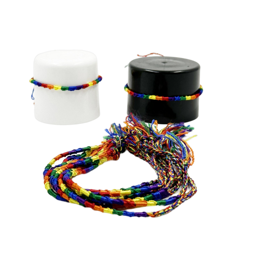 Pride Fine Thread Lgtb Flag Bracelet | Niks.fi verkkokauppa