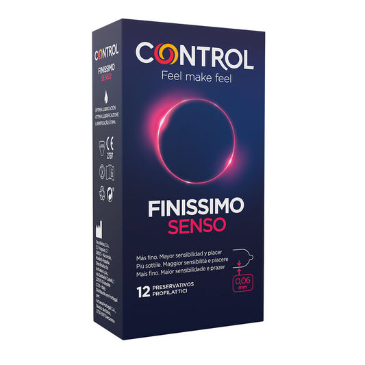 Control Adapta Senso Condoms 12 Units | Niks.fi verkkokauppa