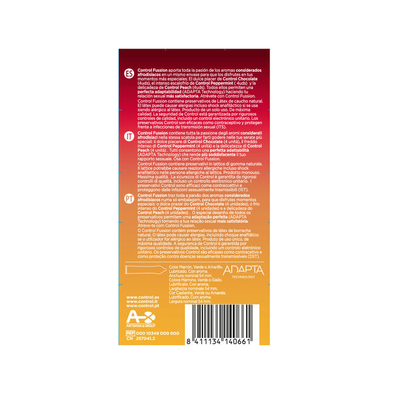 Control Fussion Condoms 12 Units | Niks.fi verkkokauppa