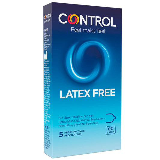 Control Free Sin Latex Condoms 5 Units | Niks.fi verkkokauppa