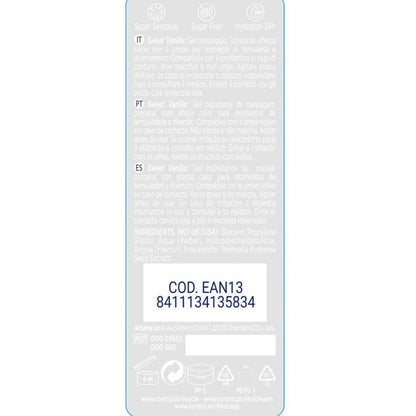 Control 2 En 1 Massage & Pleasure Madagascar Sweetness 200 Ml | Niks.fi verkkokauppa