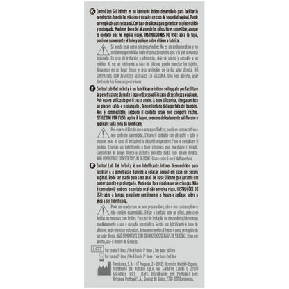 Control Infinity Silicone Based Lubricant 75 Ml | Niks.fi verkkokauppa