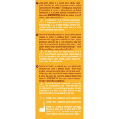 Control Lub Gel Chocolate Lubricant 75 Ml | Niks.fi verkkokauppa
