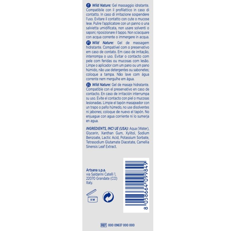 Control Wild Nature Gel Masaje 3 En 1 200 Ml | Niks.fi verkkokauppa