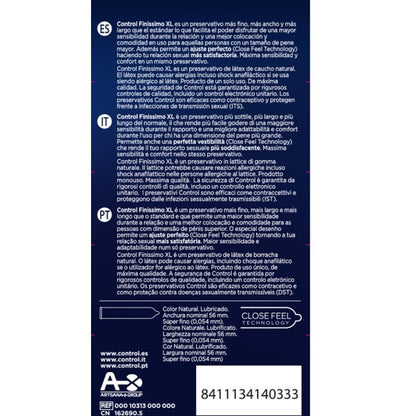 Control Finissimo Xl Condoms 12 Units | Niks.fi verkkokauppa