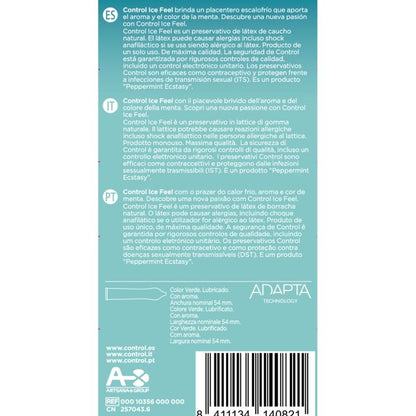 Control Ice Feel Cool Effect 10 Units | Niks.fi verkkokauppa