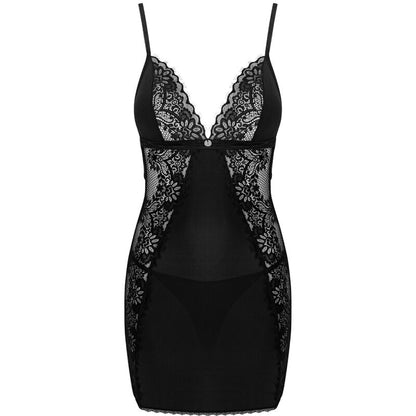 Obsessive Maderris Chemise & Thong Xs/S | Niks.fi verkkokauppa