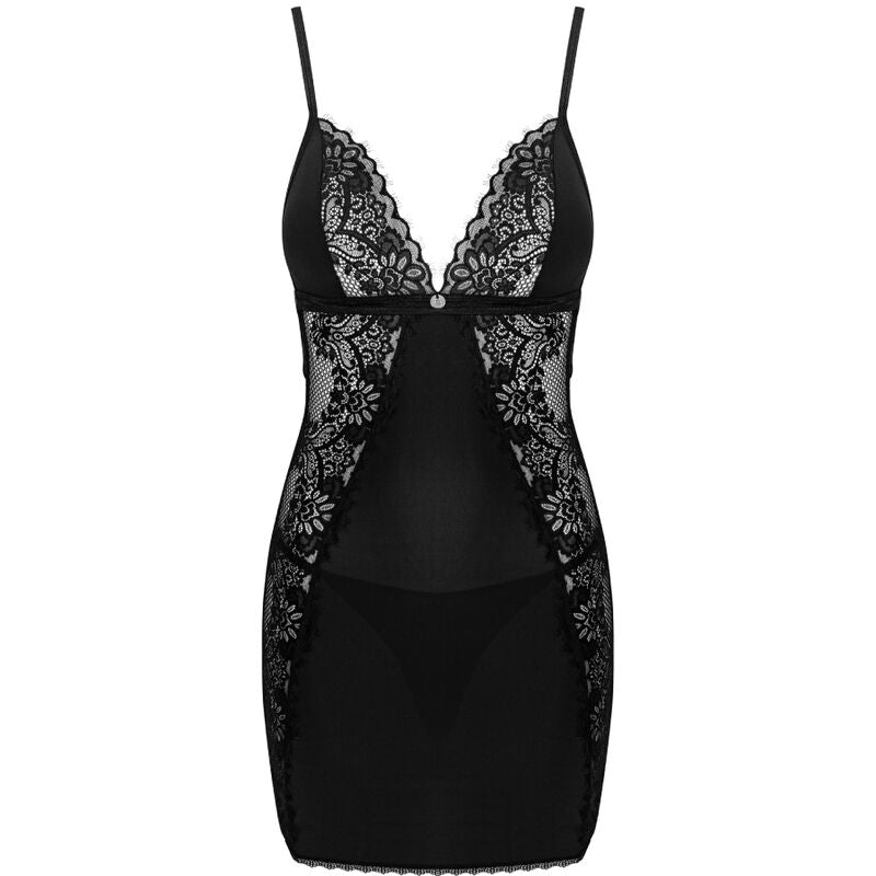 Obsessive Maderris Chemise & Thong Xl/Xxl | Niks.fi verkkokauppa