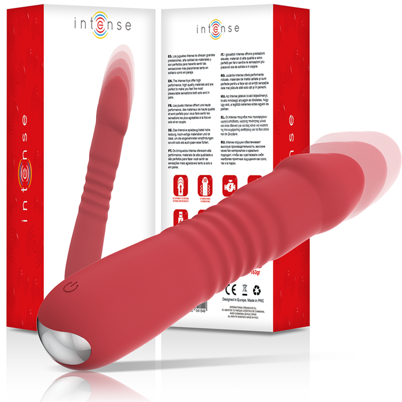 Intense Juni Up & Down 10 Red Vibrations | Niks.fi verkkokauppa