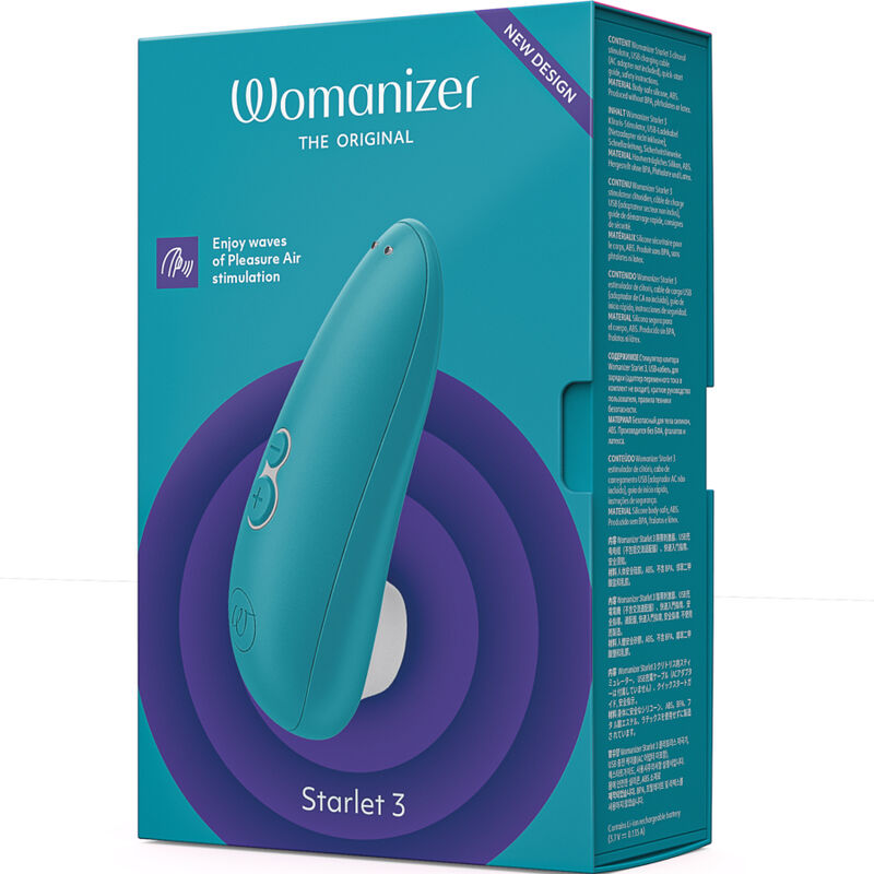 Womanizer Starlet 3 Clitoral Stimulator Turquoise | Niks.fi verkkokauppa