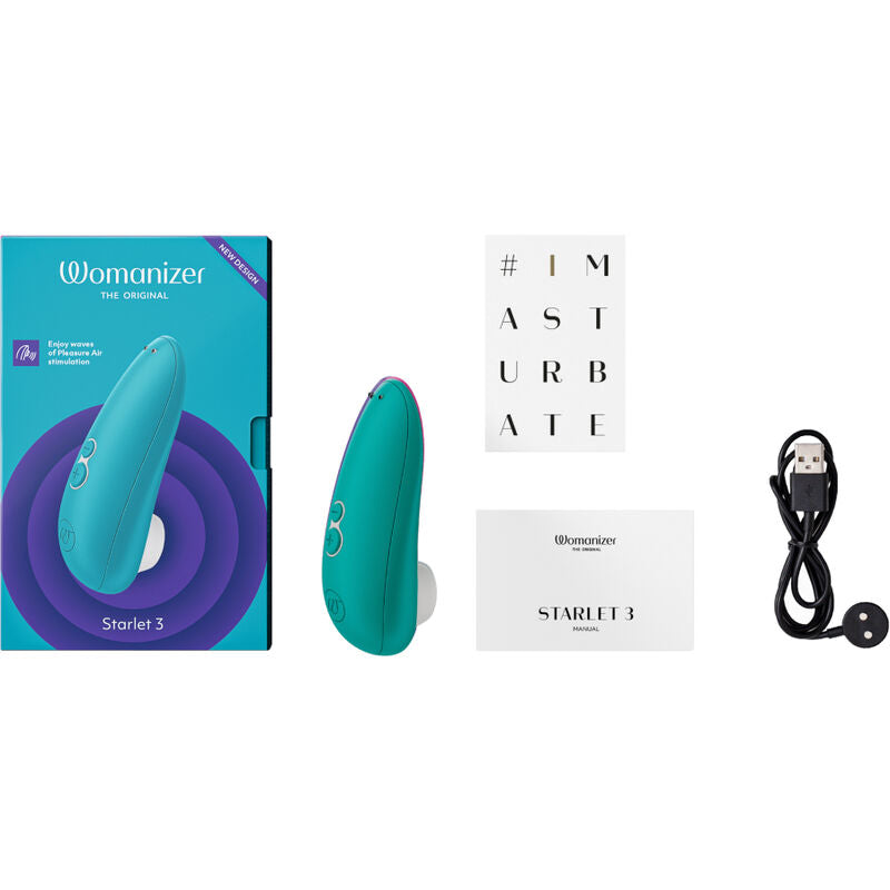 Womanizer Starlet 3 Clitoral Stimulator Turquoise | Niks.fi verkkokauppa