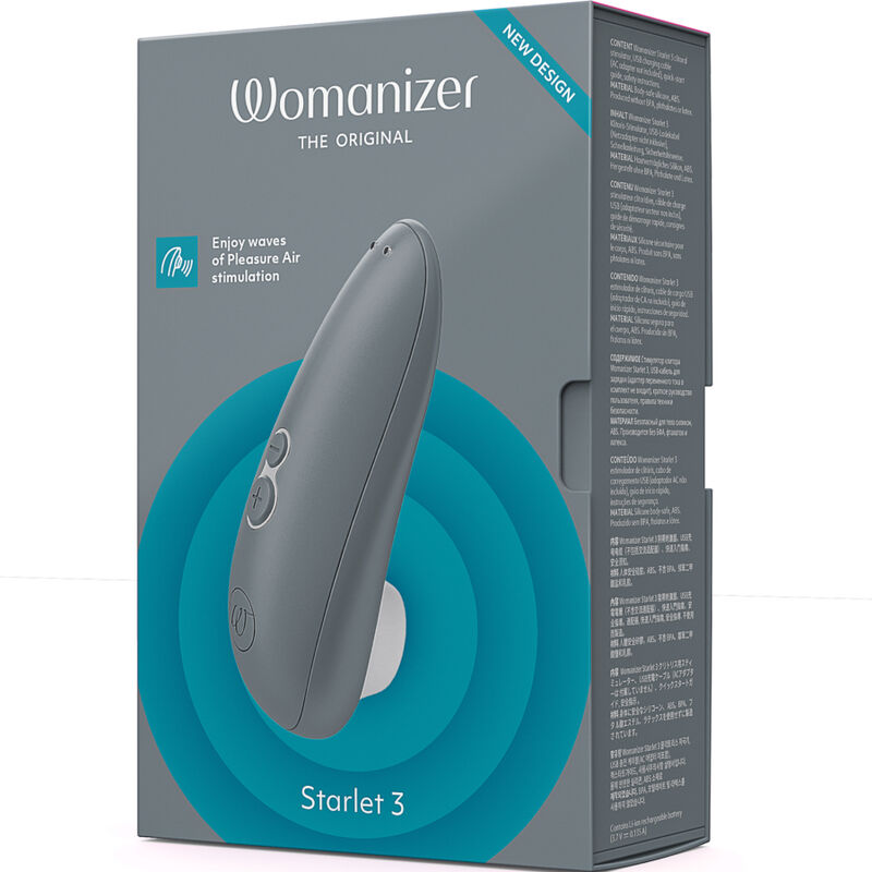 Womanizer Starlet 3 Clitoral Stimulator Gray | Niks.fi verkkokauppa