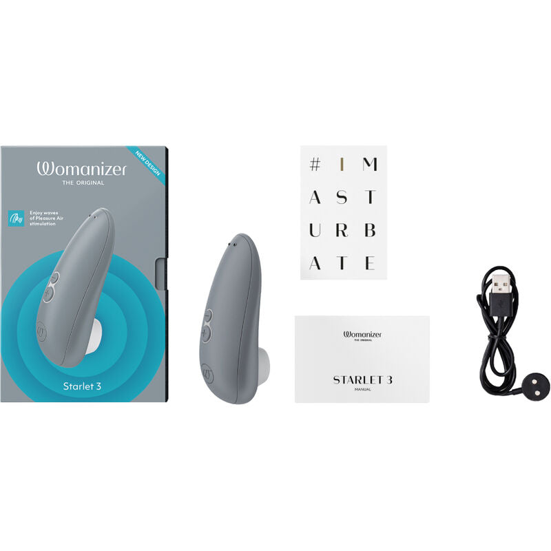 Womanizer Starlet 3 Clitoral Stimulator Gray | Niks.fi verkkokauppa