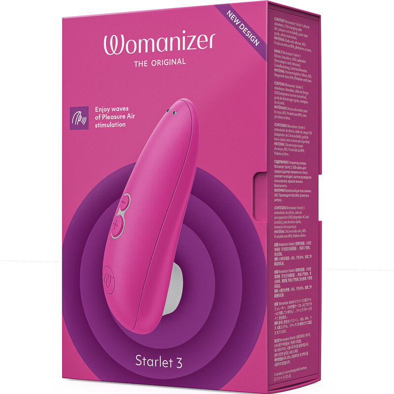 Womanizer Starlet 3 Clitoral Stimulator Pink | Niks.fi verkkokauppa