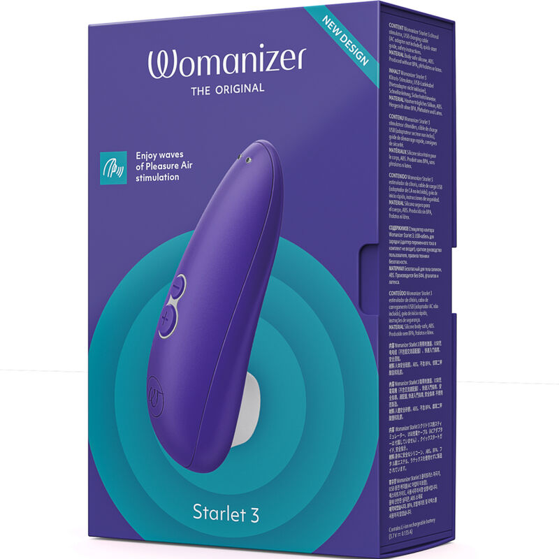 Womanizer Starlet 3 Clitoral Stimulator Indigo | Niks.fi verkkokauppa