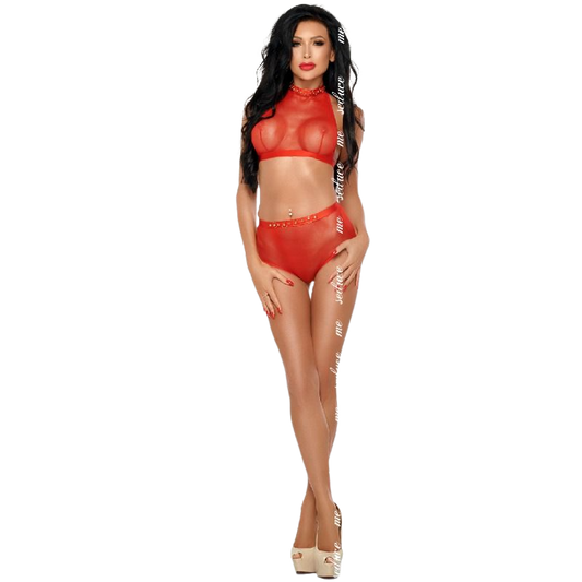 Me-Seduce Mona Set Red Xxl/Xxxl | Niks.fi verkkokauppa