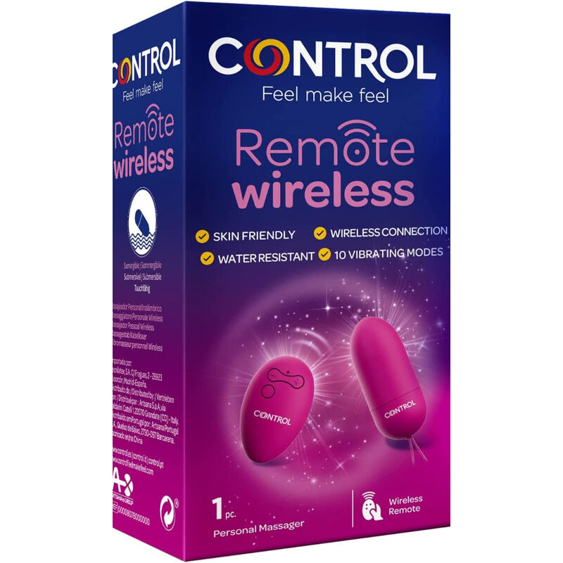 Control Personal Massager Wireless Remote Control | Niks.fi verkkokauppa