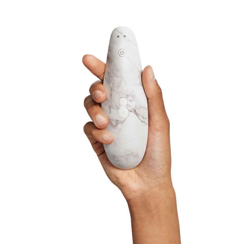 Womanizer Marilyn Monroe Classic 2 Clitoral Stimulator White Marble | Niks.fi verkkokauppa