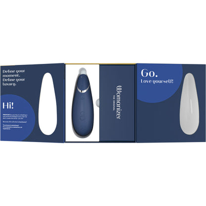 Womanizer Premium 2 Clitoral Stimulator Blueberry | Niks.fi verkkokauppa