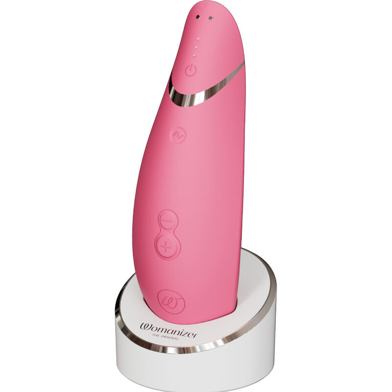 Womanizer Premium 2 Clitoral Stimulator Raspberry | Niks.fi verkkokauppa
