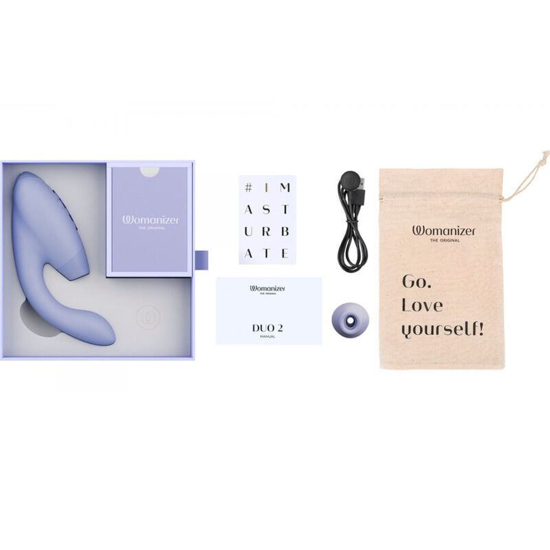 Womanizer Duo 2 Stimulator Lilac | Niks.fi verkkokauppa