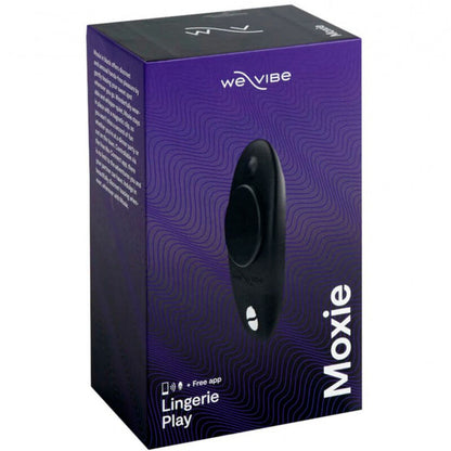 We-Vibe Moxie + Black Clitoral Vibrator | Niks.fi verkkokauppa