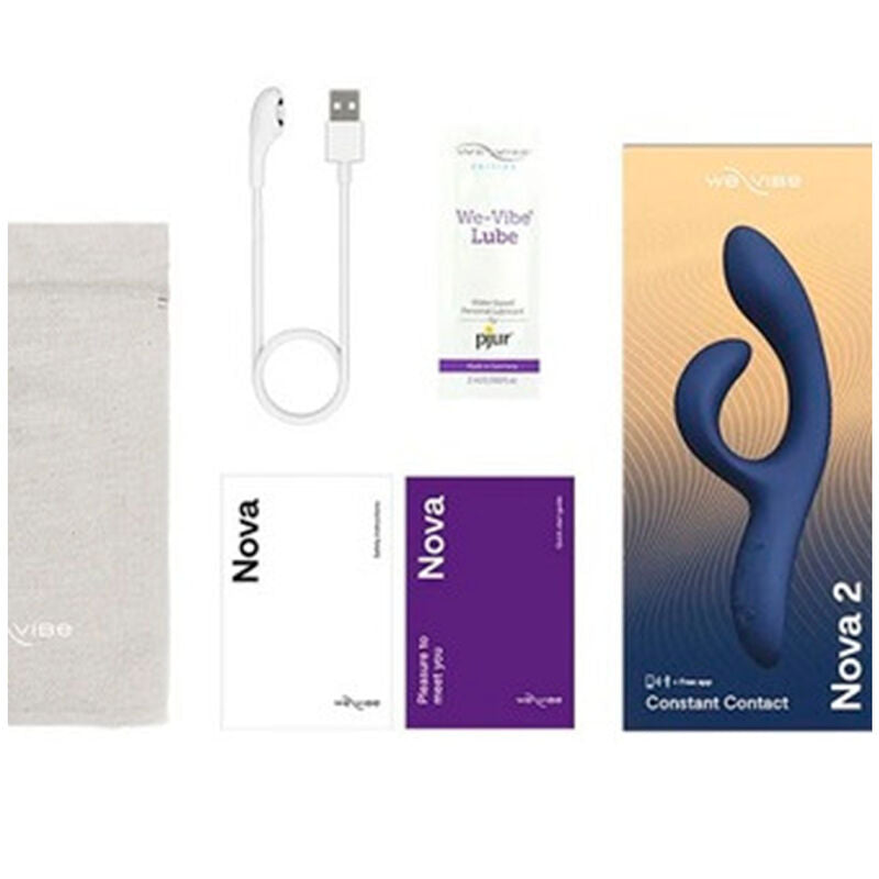 We-Vibe Nova 3 Rabbit Vibrator Midnight Blue | Niks.fi verkkokauppa