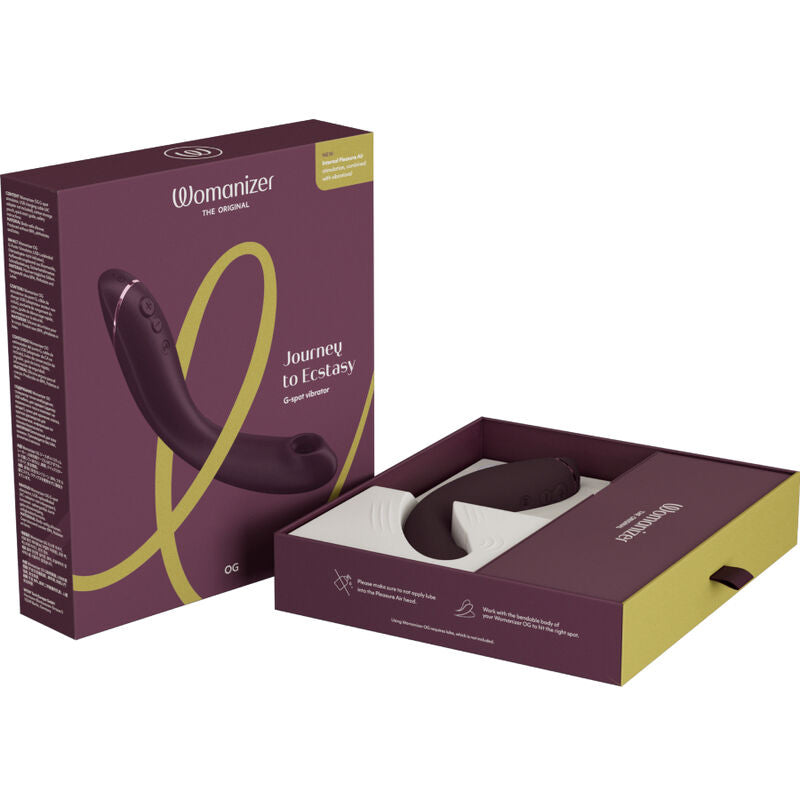 Womanizer Og G-Spot Aubergine | Niks.fi verkkokauppa