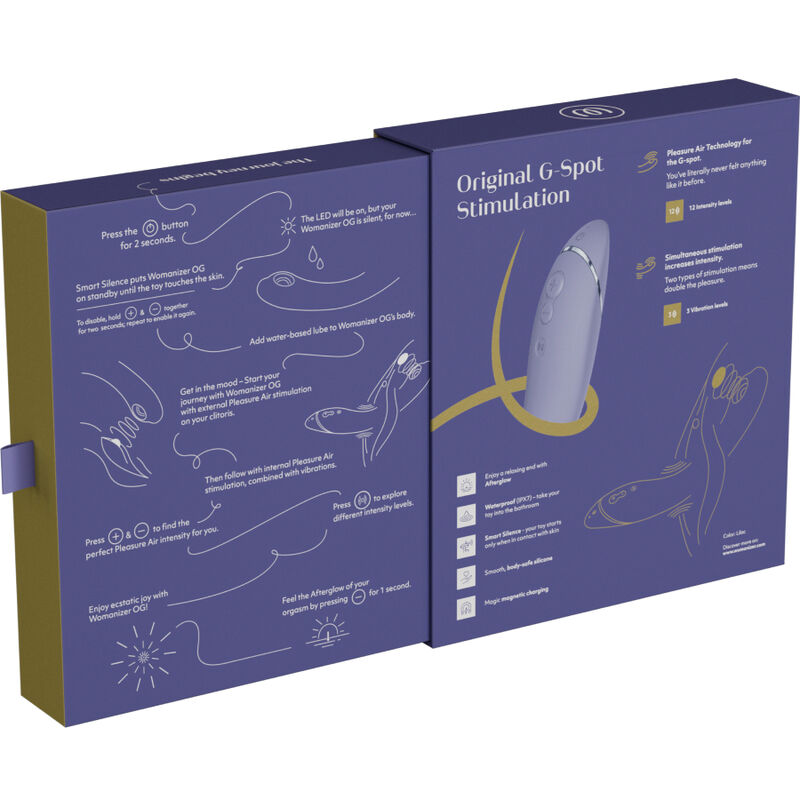 Womanizer Og G-Spot Lilac | Niks.fi verkkokauppa
