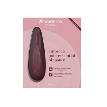 Womanizer Classic 2 Clitoral Stimulator Bordeaux | Niks.fi verkkokauppa