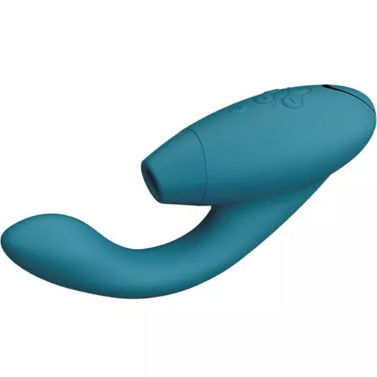Womanizer Duo 2 Stimulator Blue Petrol | Niks.fi verkkokauppa