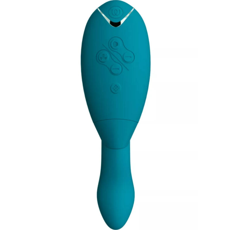 Womanizer Duo 2 Stimulator Blue Petrol | Niks.fi verkkokauppa