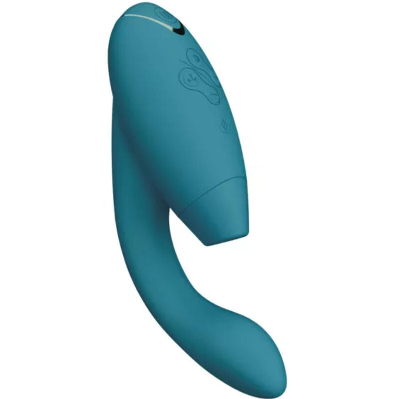 Womanizer Duo 2 Stimulator Blue Petrol | Niks.fi verkkokauppa