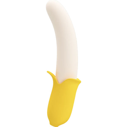 Pretty Love Banana Geek Super Power 7 Vibrations Up&Down Silicone Black | Niks.fi verkkokauppa