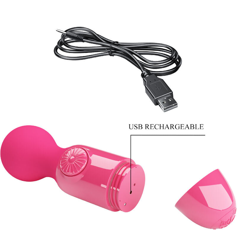 Pretty Love Magenta Mini Personal Massager | Niks.fi verkkokauppa