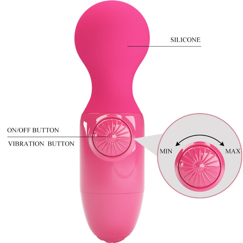 Pretty Love Magenta Mini Personal Massager | Niks.fi verkkokauppa