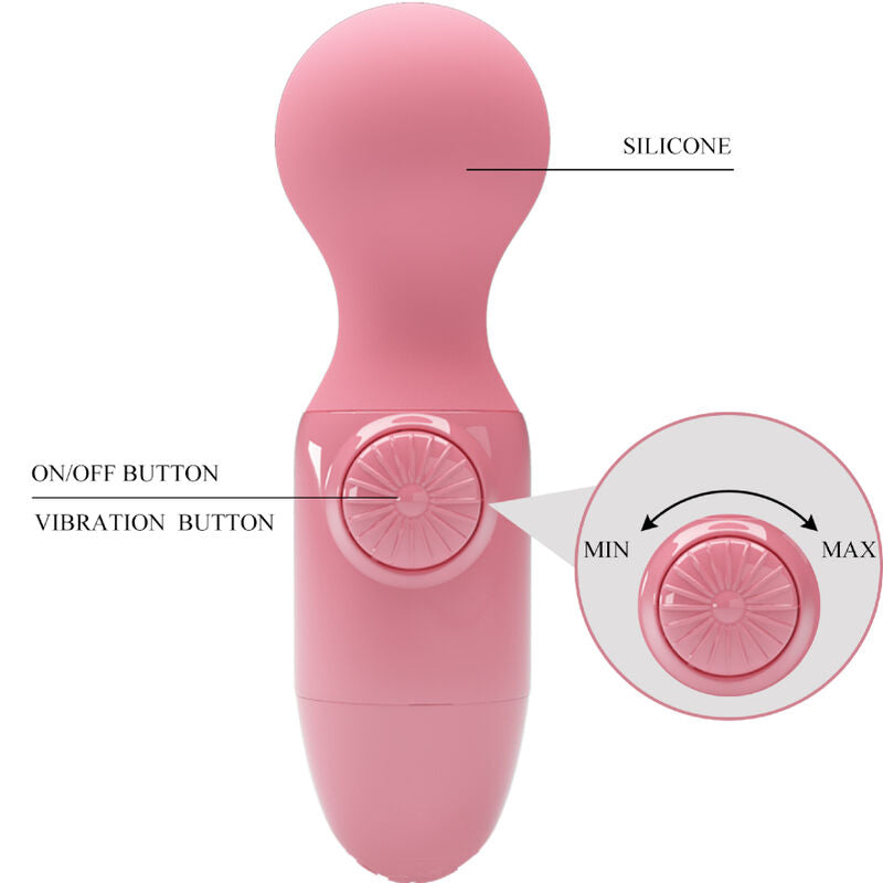 Pretty Love Pink Mini Personal Massager | Niks.fi verkkokauppa
