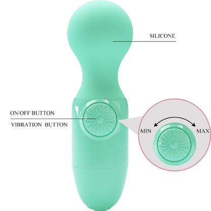Pretty Love Green Mini Personal Massager | Niks.fi verkkokauppa