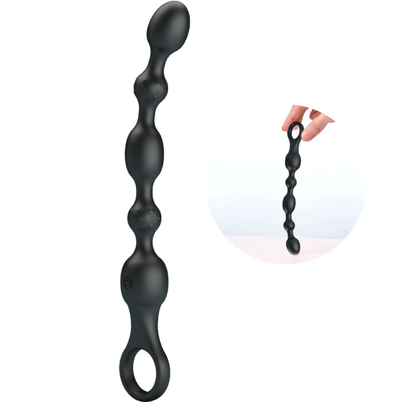 Pretty Love Van Anal Balls 10 Vibrations Rechargeable Silicone | Niks.fi verkkokauppa