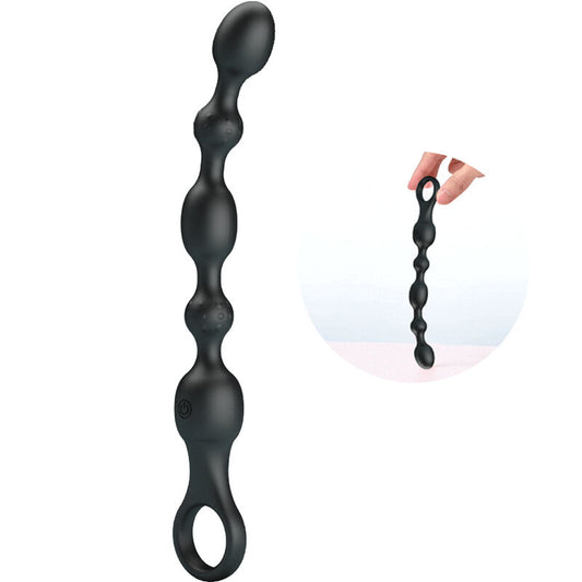 Pretty Love Van Anal Balls 10 Vibrations Rechargeable Silicone | Niks.fi verkkokauppa