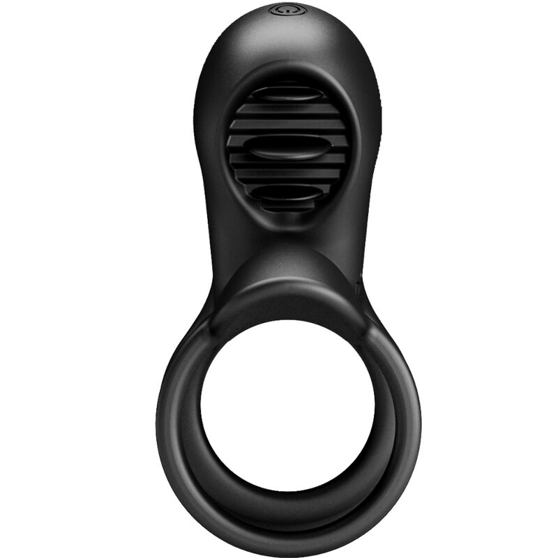 Pretty Love Jammy Penis Sheath 12 Vibrations With Rechargeable Silicone Tongue | Niks.fi verkkokauppa