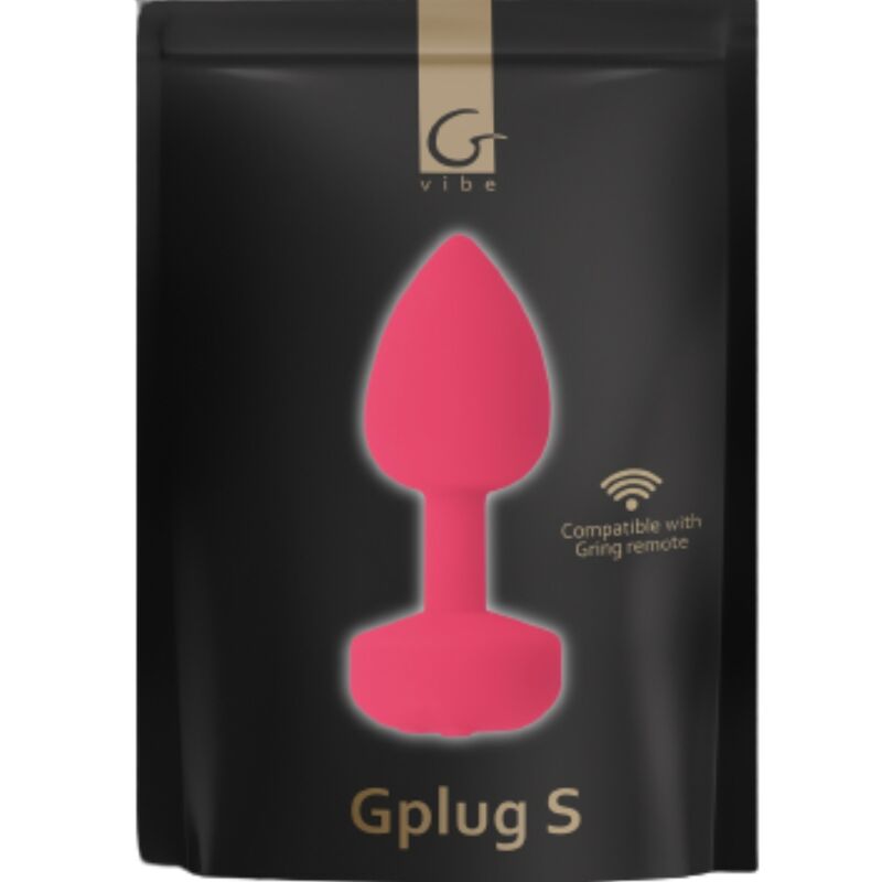 G-Vibe Funtoys Gplug Anal Rechargeable Vibrator Small Neon Pink 3Cm | Niks.fi verkkokauppa
