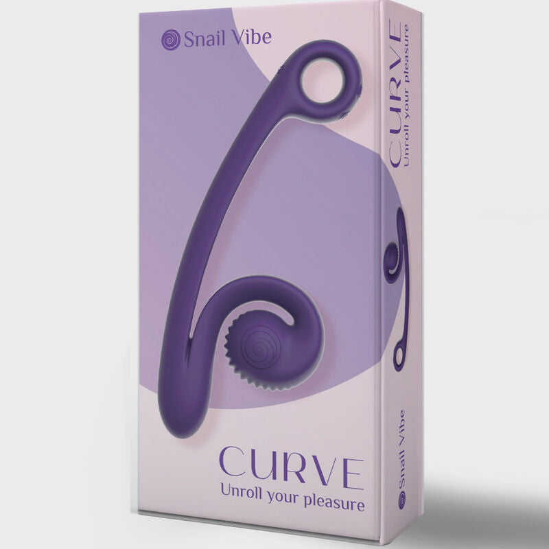 Snail Vibe Curve Vibrator Purple | Niks.fi verkkokauppa