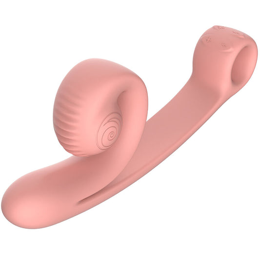 Snail Vibe Curve Vibrator Peach | Niks.fi verkkokauppa