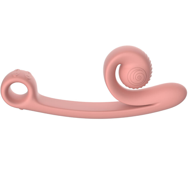 Snail Vibe Curve Vibrator Peach | Niks.fi verkkokauppa